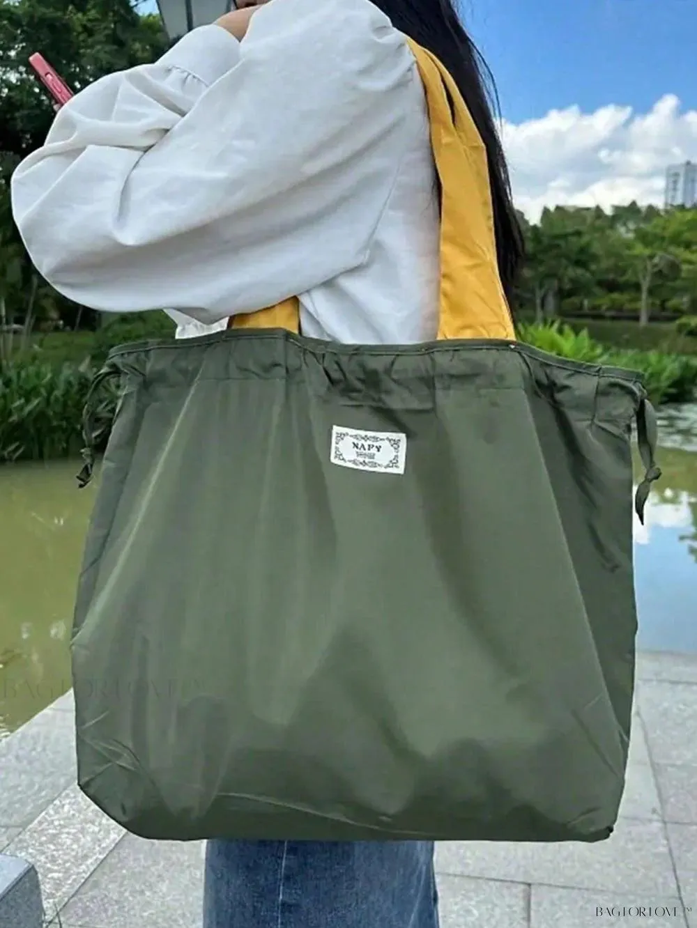 BagForLove - Lightweight Foldable Gym Tote Bag Perfect for Daily Use