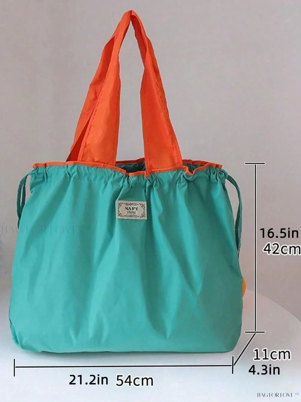 BagForLove - Lightweight Foldable Gym Tote Bag Perfect for Daily Use