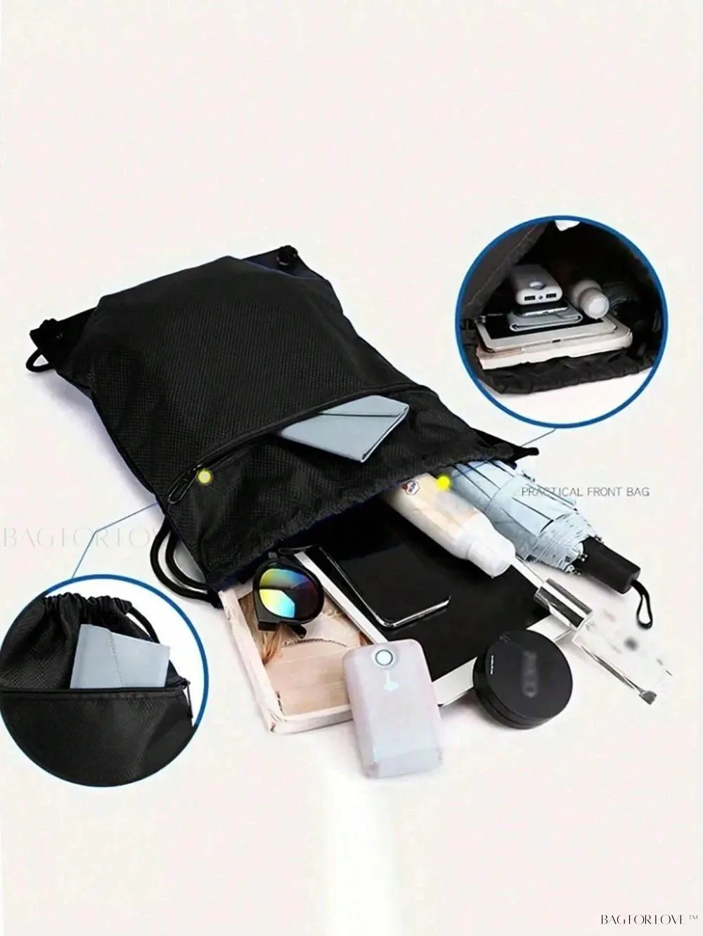 BagForLove - Lightweight Outdoor Backpack with Wet and Dry Zones
