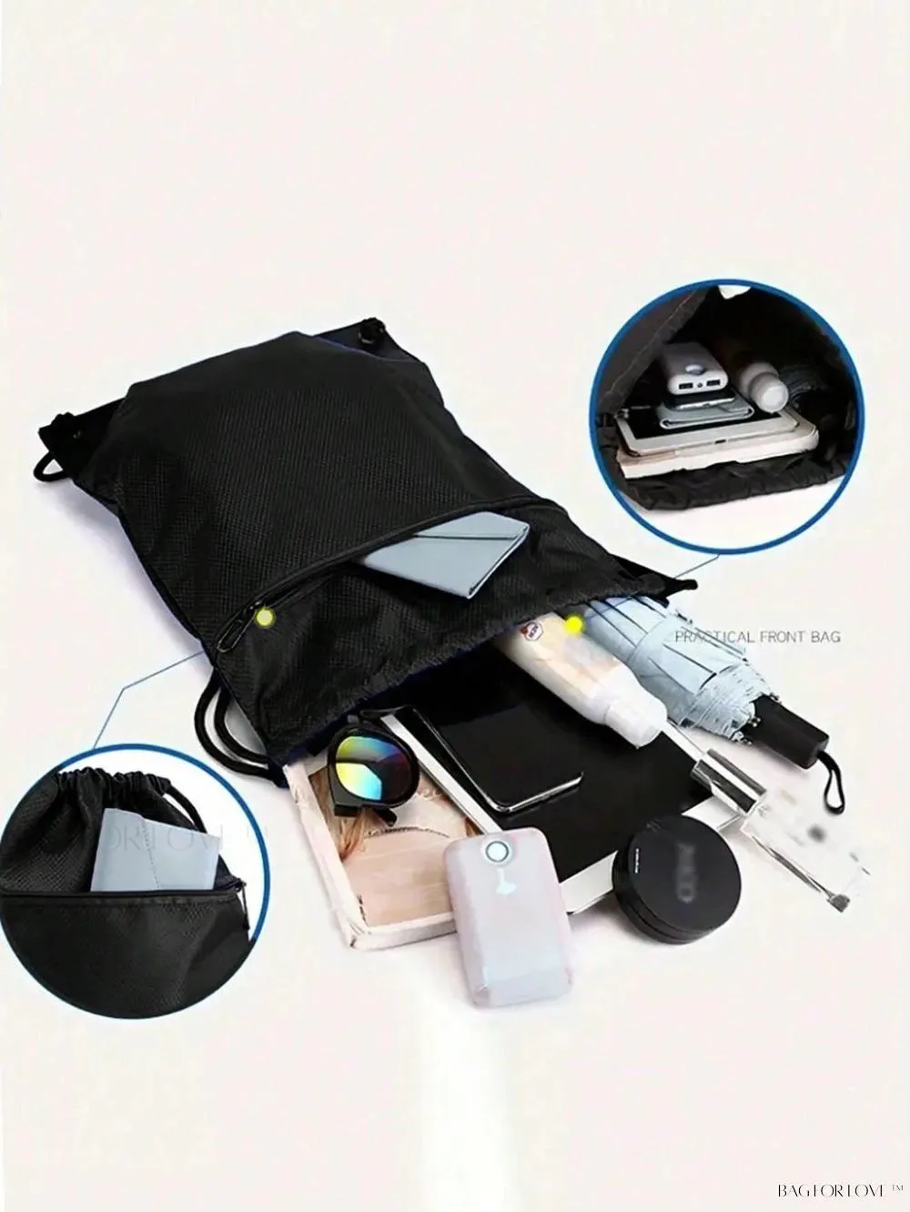 BagForLove - Lightweight Outdoor Backpack with Wet and Dry Zones