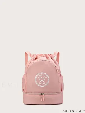 BagForLove - Multipurpose Drawstring Backpack with Shoe Compartment & Mobile Pocket for Active Lifestyles