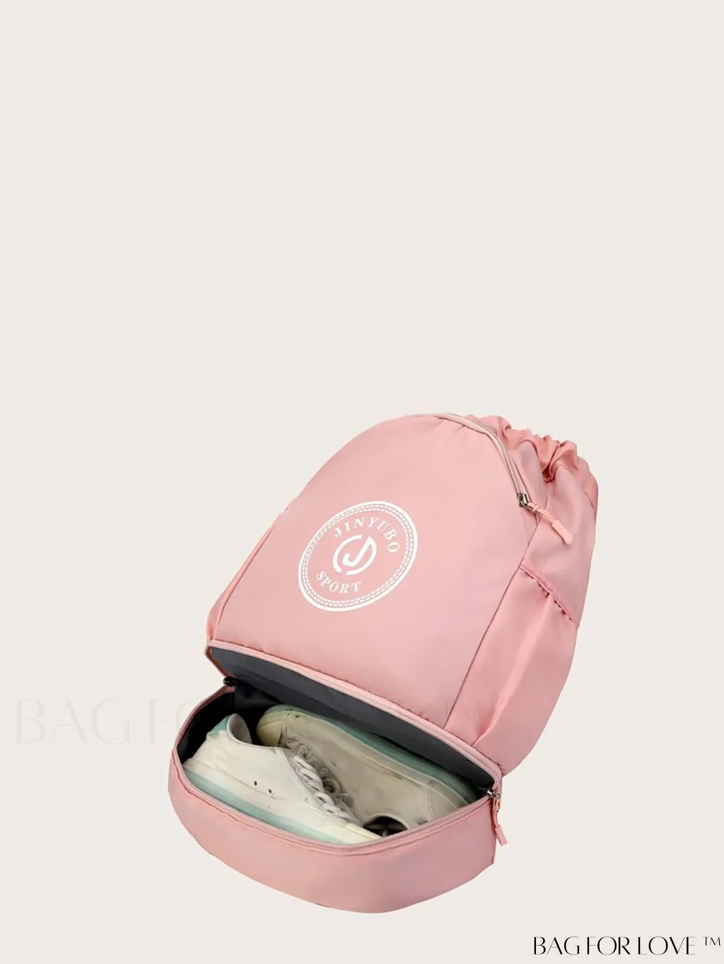 BagForLove - Multipurpose Drawstring Backpack with Shoe Compartment & Mobile Pocket for Active Lifestyles