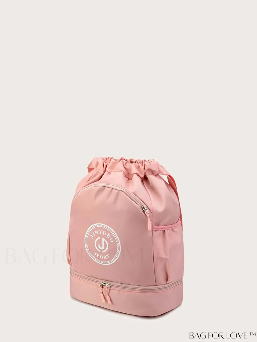 BagForLove - Multipurpose Drawstring Backpack with Shoe Compartment & Mobile Pocket for Active Lifestyles