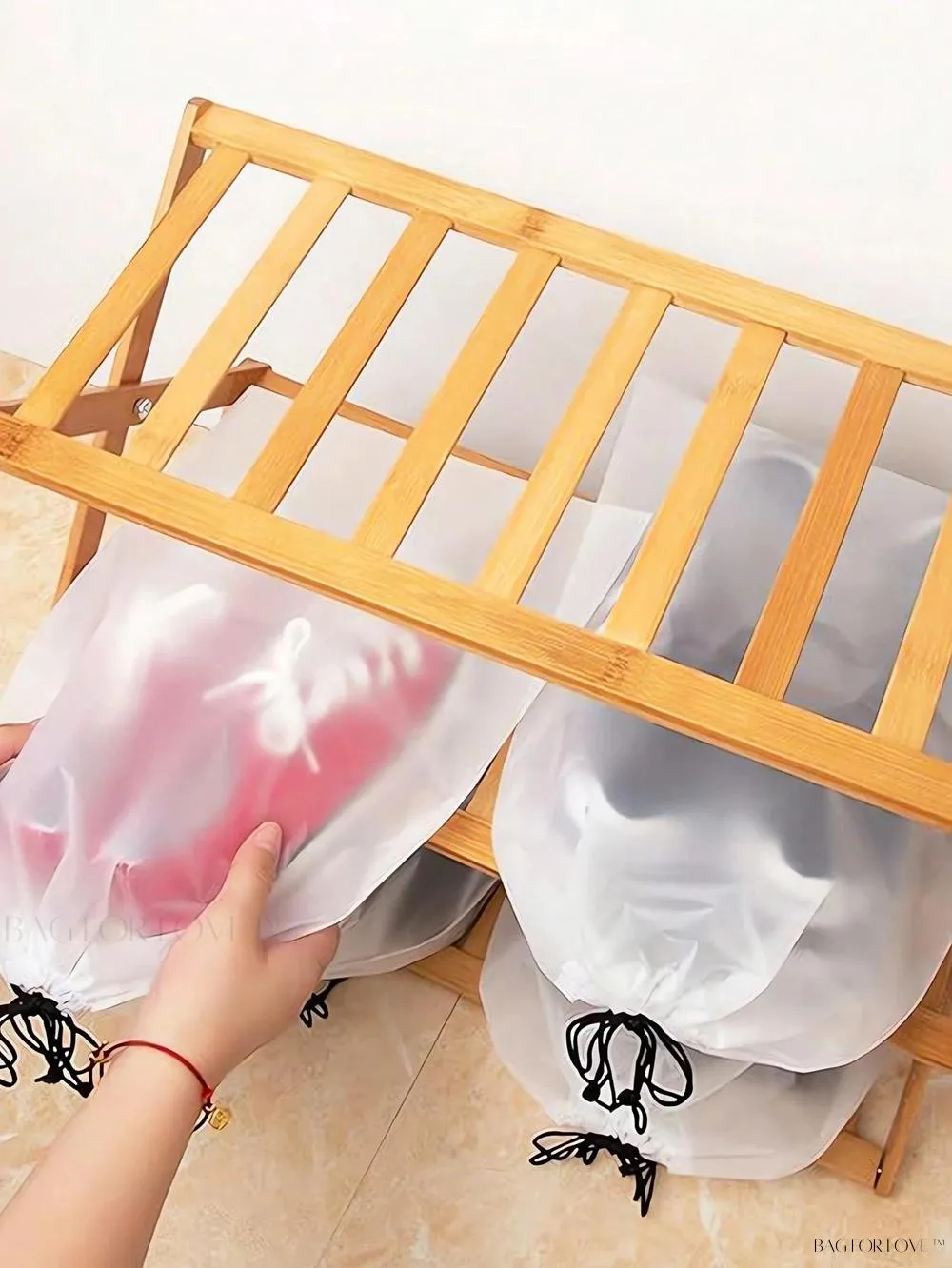 BagForLove - Portable Waterproof Shoe Packing Bag for Versatile Use