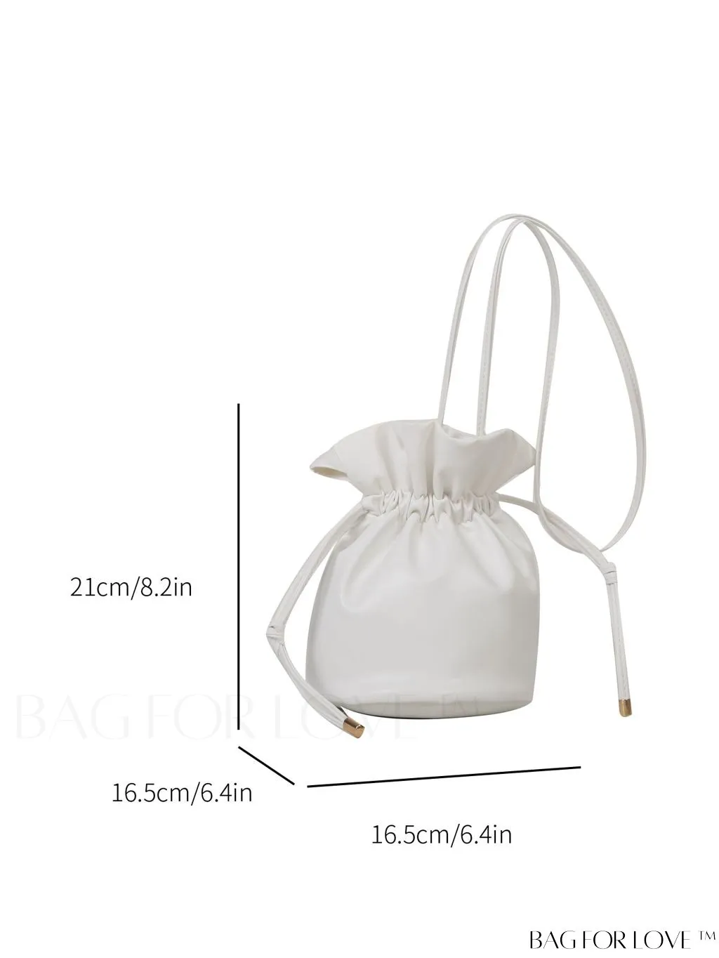 BagForLove - Stylish Korean Ruched Bucket Bag - Versatile & Adorable