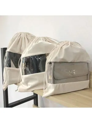 BagForLove - Transparent Suede Dust Proof Bag for Women's High-End Purses