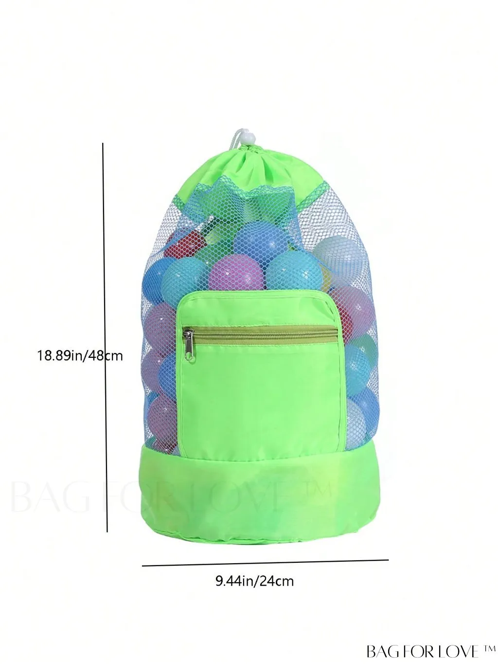 BagForLove - Waterproof Beach Backpack with Adjustable Strap for Swimming, Outdoor Sports, and Gym
