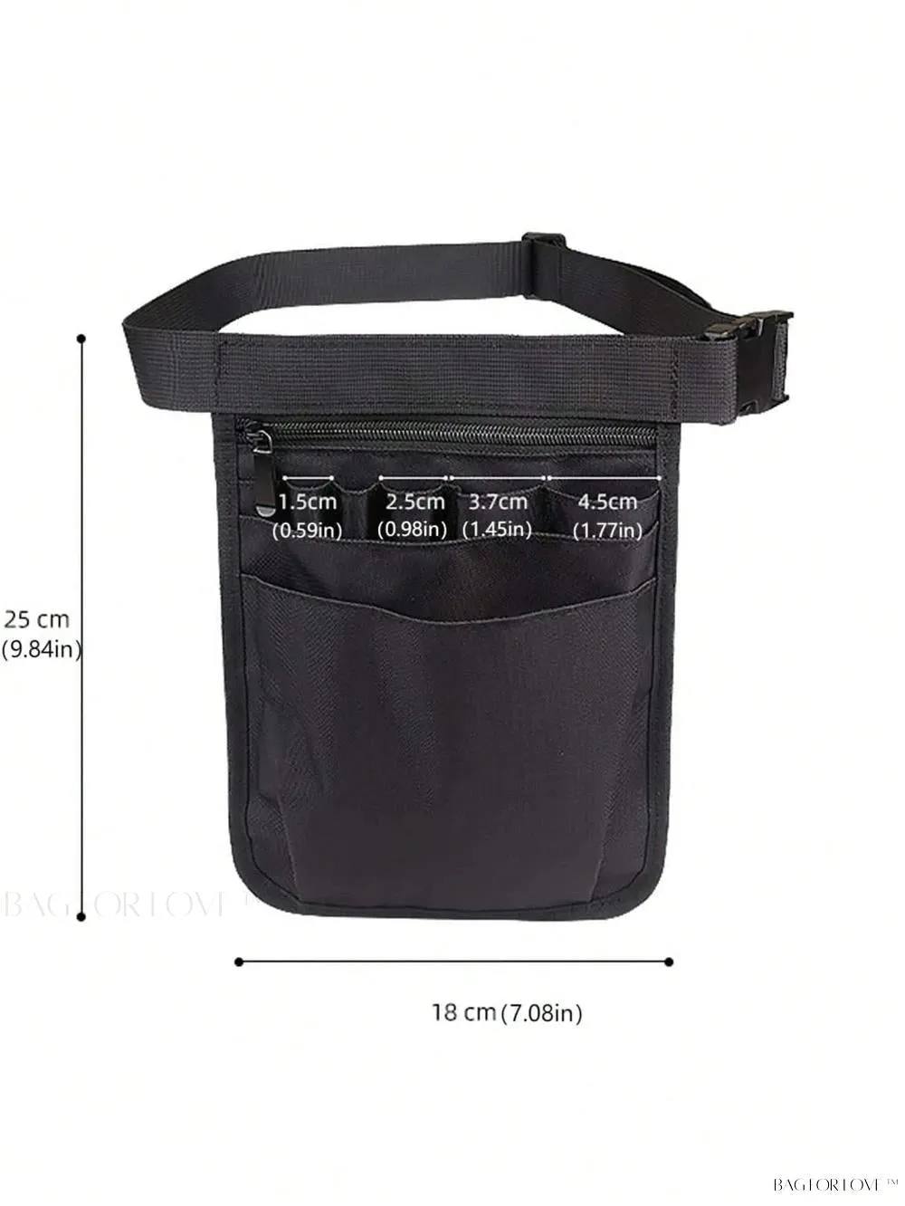 BagForLove - Women's Medical Supply Bag with Large Capacity and Adjustable Waist Belt
