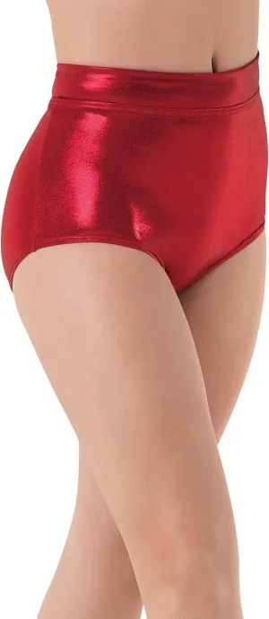 Balera Metallic Briefs with Mid-Rise Waist for Girls & Women Perfect for Dance