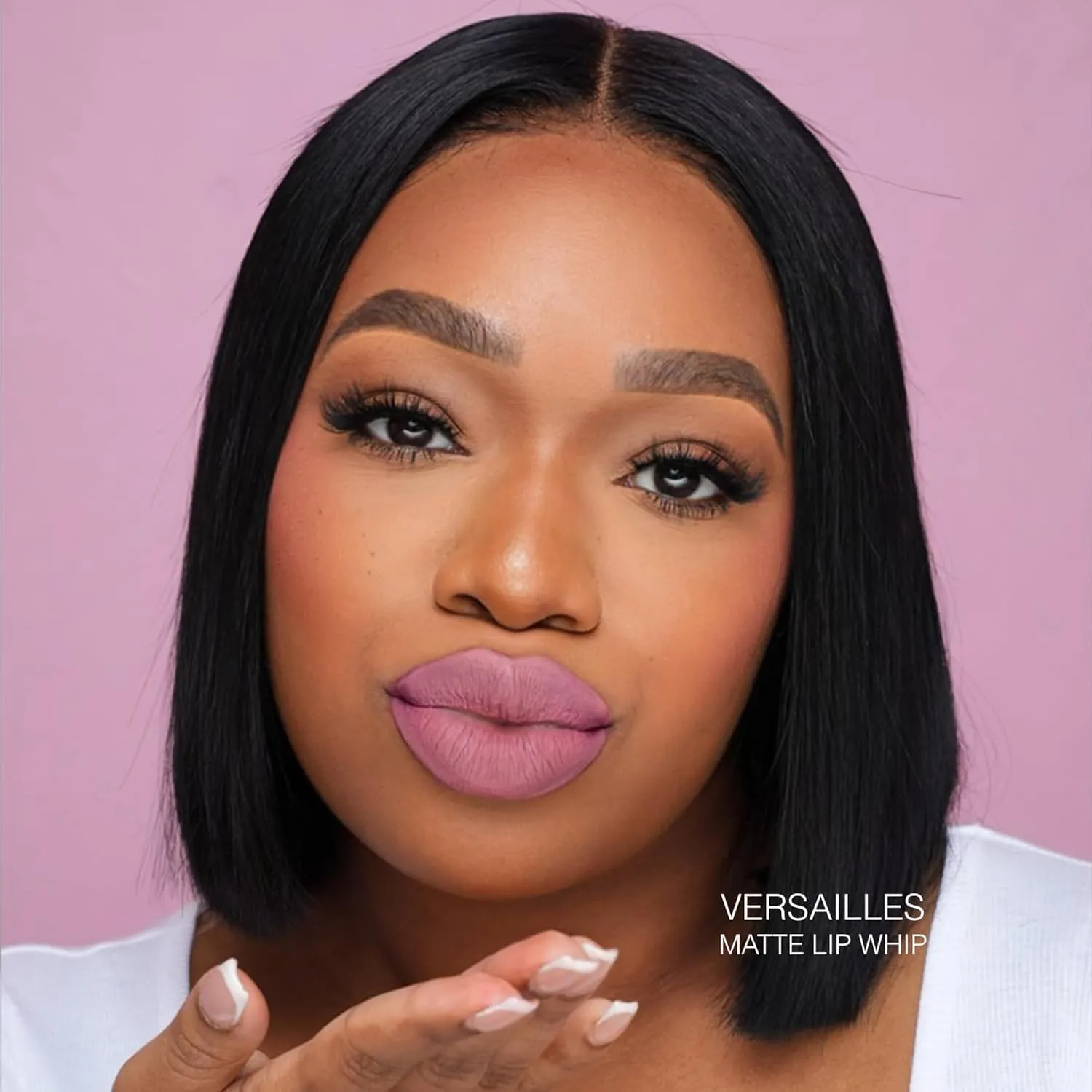 Beauty Bakerie Lip Whip Liquid Lipstick for Women, Waterproof Lip Gloss, Tint, Stain Long Lasting Hydrating Moisturizer, Matte or Metallic, 3.5mL, Versailles