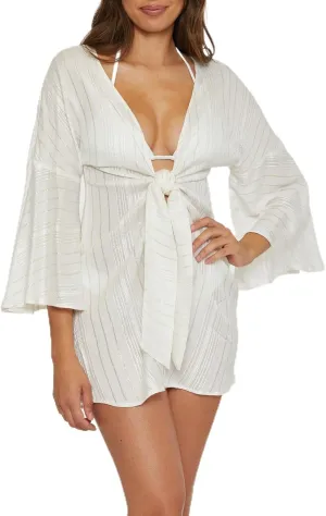 BECCA Women's Standard Radiance V-Neck Tunic, Casual, Beach Cover Ups