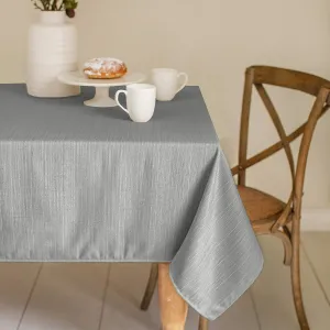 Benson Mills Nolita Metallic Tablecloth, 60-inch X 104-inch Oblong, Pewter