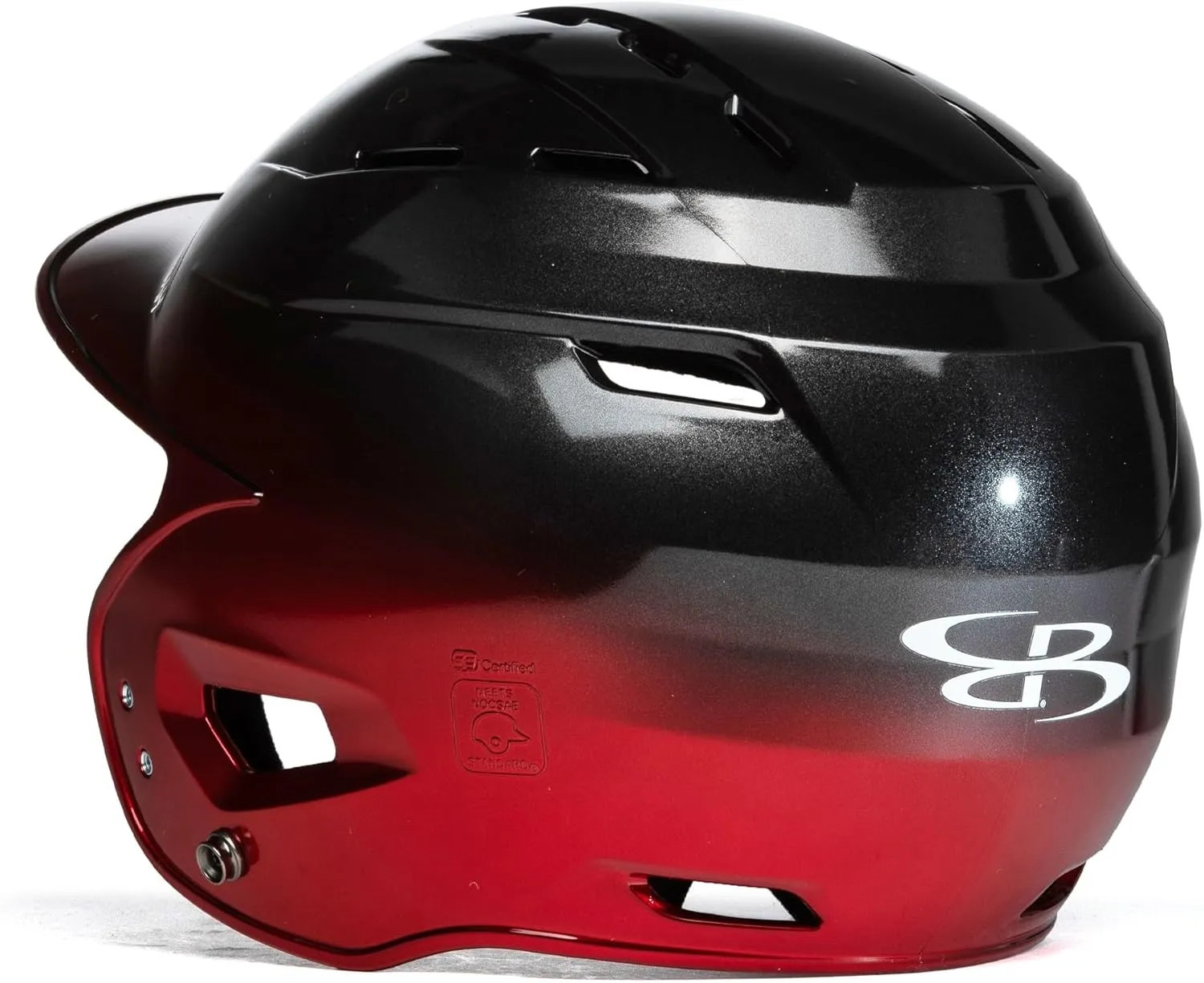 Boombah DEFCON Baseball/Softball Helmet Sleek Profile Metallic High Gloss Fade - Multiple Color Options - 2 Sizes