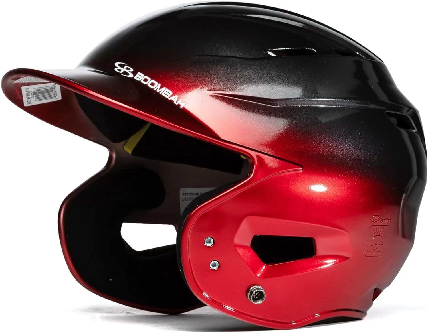 Boombah DEFCON Baseball/Softball Helmet Sleek Profile Metallic High Gloss Fade - Multiple Color Options - 2 Sizes