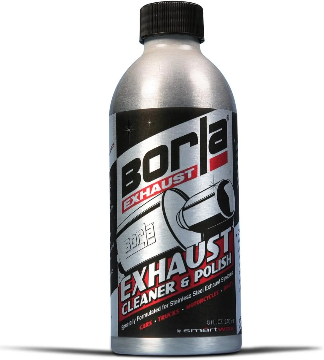 BORLA 21461 T-304 Stainless Steel Polish 8 oz. Bottle