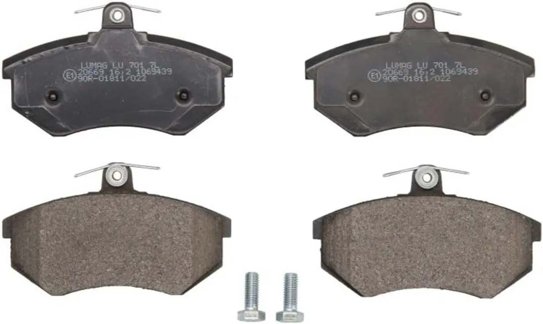 Breck 20669 00 701 00 Brake Pad Set, disc brake
