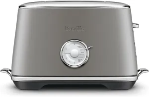 Breville 2 Slice Luxe Toaster BTA735OYS, Oyster Shell