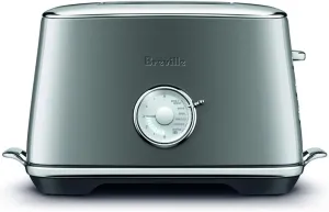 Breville 2 Slice Luxe Toaster BTA735SHY, Smoked Hickory