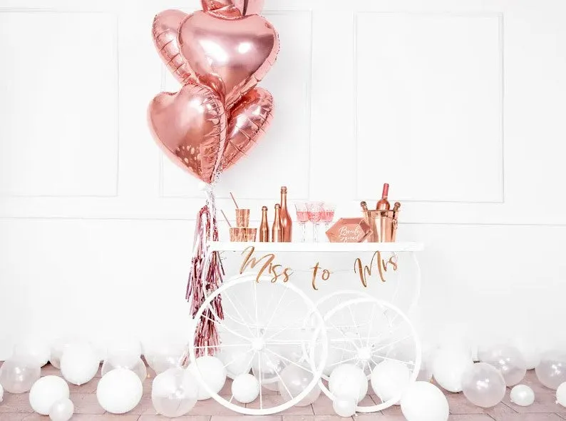 Bride Squad Plates - Rose Gold (6)