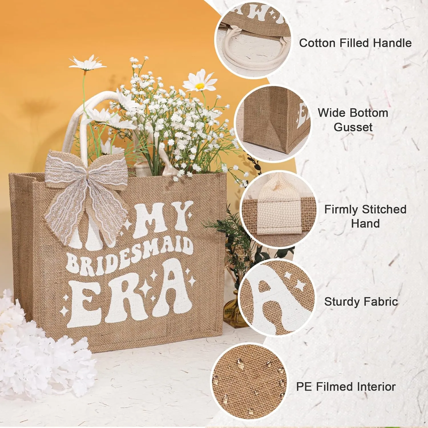 Bridesmaid Proposal Gifts - 29 Pcs Bachelorette Party Set, Including Bridesmaids Tote Bags