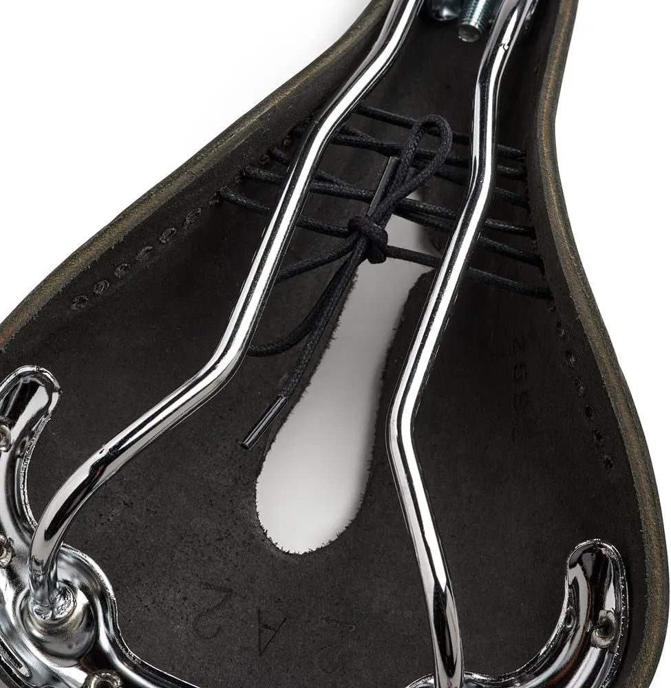 Brooks England B17 Carved, Iconic Cut-Out Leather Bike Saddle