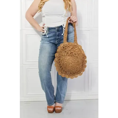 Brunch Rattan Tote Bag