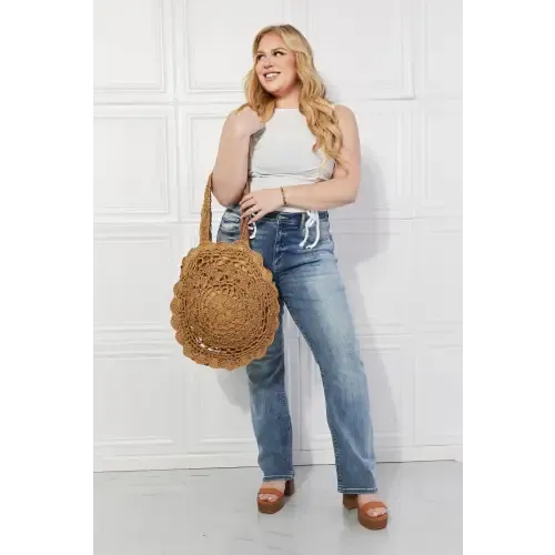 Brunch Rattan Tote Bag