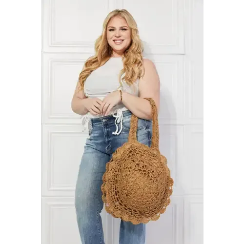 Brunch Rattan Tote Bag