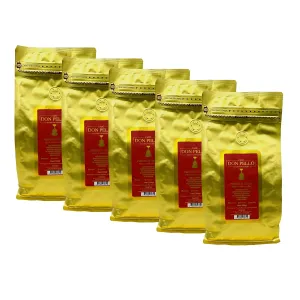 Café Don Pello Barista - Ground Coffee - 5 Bags 70 oz Total - Ciales, Puerto Rico