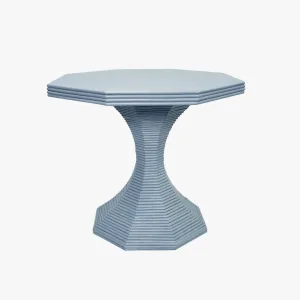 Cape Light Blue Accent Table
