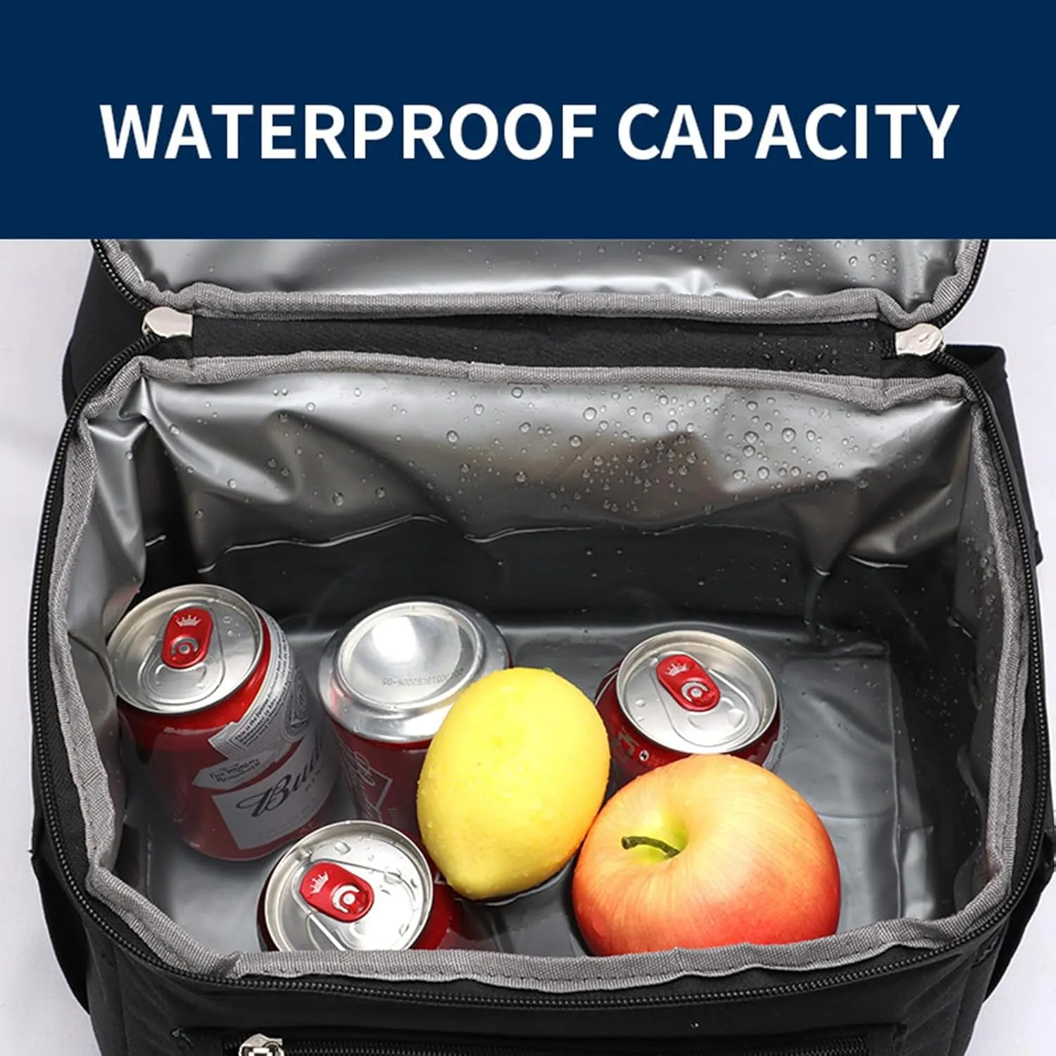 Car Camping Coolers for Skoda Kylaq/Octavia/Scala/Superb/Favorit/Felicia/Popular, Waterproof Portable Cooler, Leak Proof Picnic Insulated Bag, Ultra-Light Premium Ice Chest Box,C-Gray