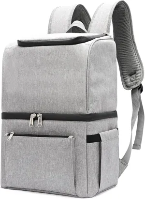 Car Camping Coolers for Skoda Kylaq/Octavia/Scala/Superb/Favorit/Felicia/Popular, Waterproof Portable Cooler, Leak Proof Picnic Insulated Bag, Ultra-Light Premium Ice Chest Box,C-Gray