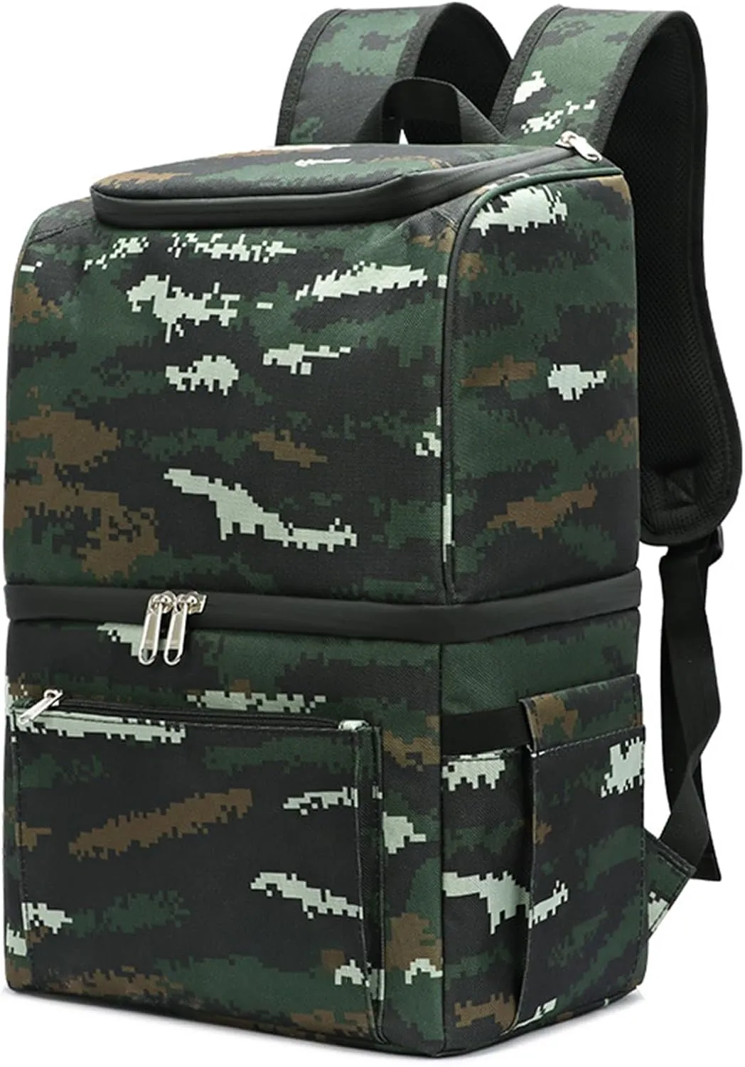 Car Camping Coolers for Volvo V40/V50/V60/V70/V90, Waterproof Portable Cooler, Leak Proof Picnic Insulated Bag, Ultra-Light Premium Ice Chest Box,F-Rainforest Camouflage