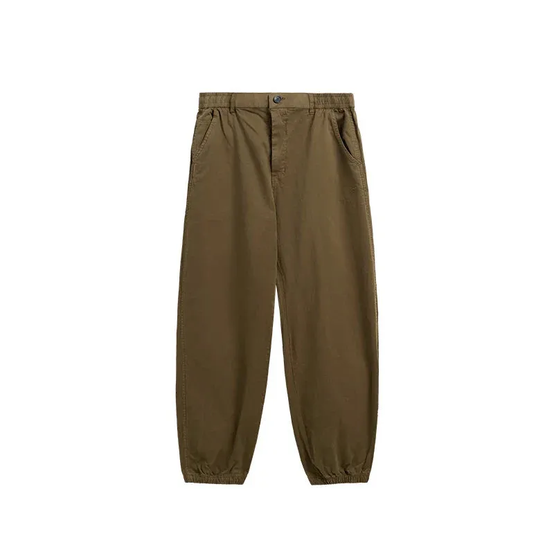 Casual Style Solid Color Jogger Pant