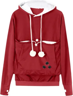 Ceboyel Womens Cute Graphic Sweatshirt Frog Pullover Tops Long Sleeve Drawstring Hoodies Trendy Teens Girls Clothing 2023