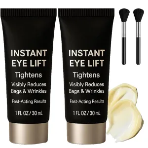 Cellvia Ultra-Tight Skin Cream, Cellvia Instant Eye Lift Serum, Eye Cream Anti Aging, Anti-Wrinkle Eyes Cr-eam,Instant Tightening, Eyes Cr-eam for Wrinkles & Bags (#2pcs)