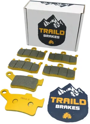 Ceramic Brake Pad Set for Can Am Spyder 2013-2024 Front & Rear