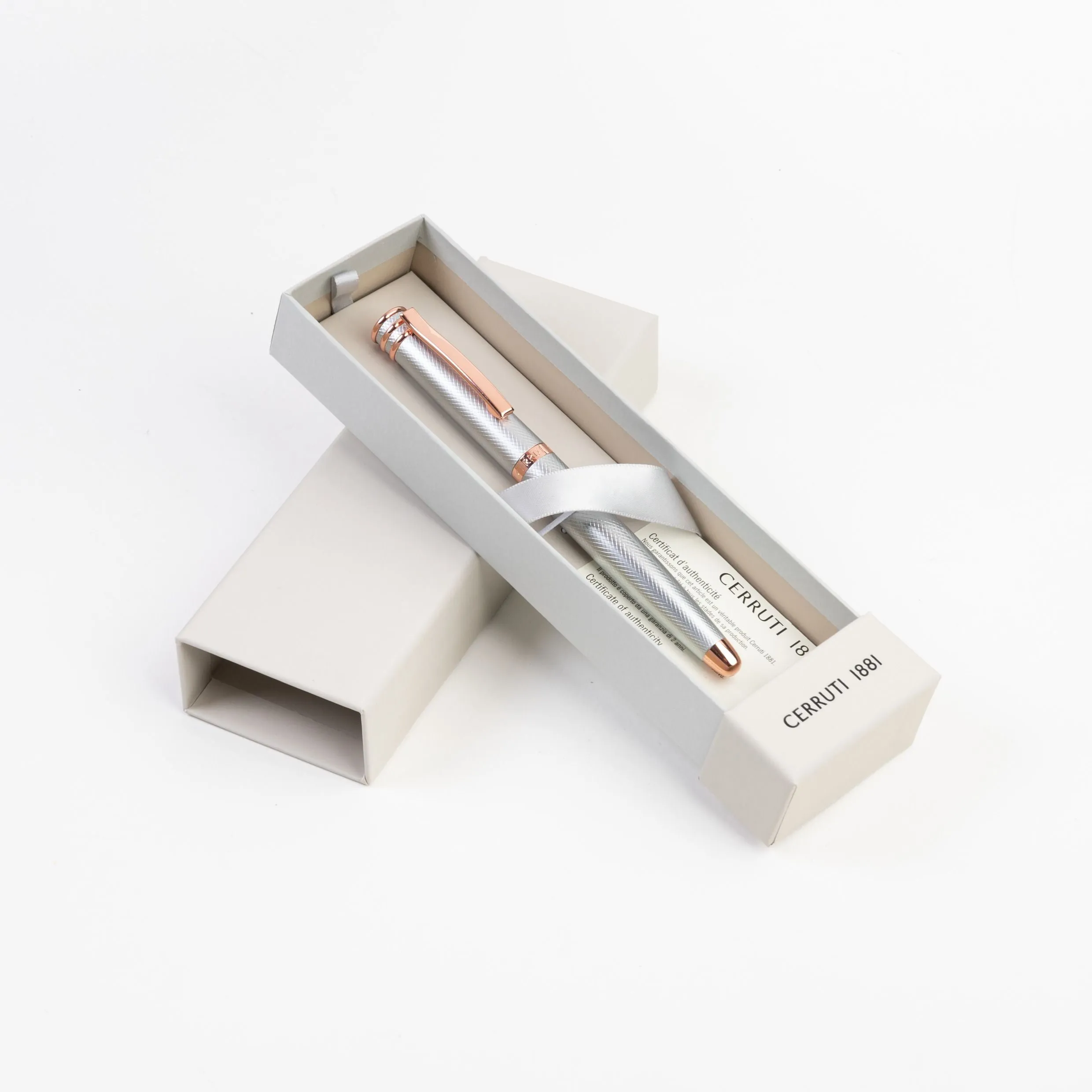 CERRUTI 1881 NSW2985C-Rollerball pen Austin Diamond Chrome
