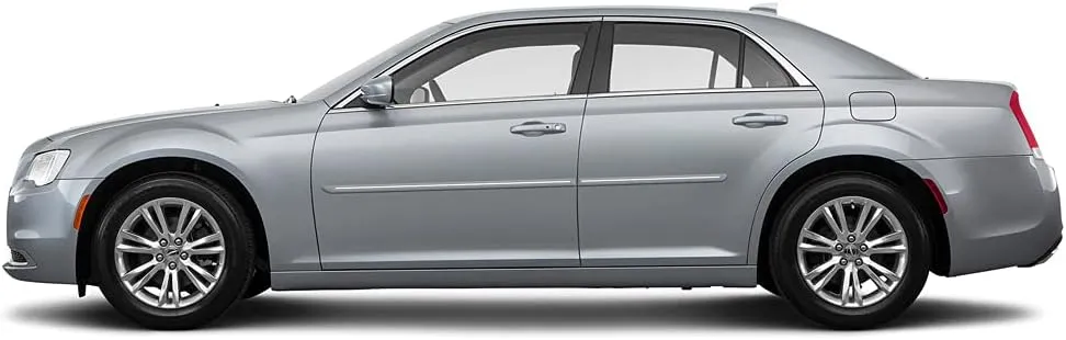 CF-300 Chromeline Body Side Molding Compatible with Chrysler 300 - Marine Blue Metallic (PB6)