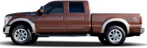 CF2-F250-CC Chromeline Body Side Molding Compatible with Ford F-250, Wedgewood Metallic (LD)