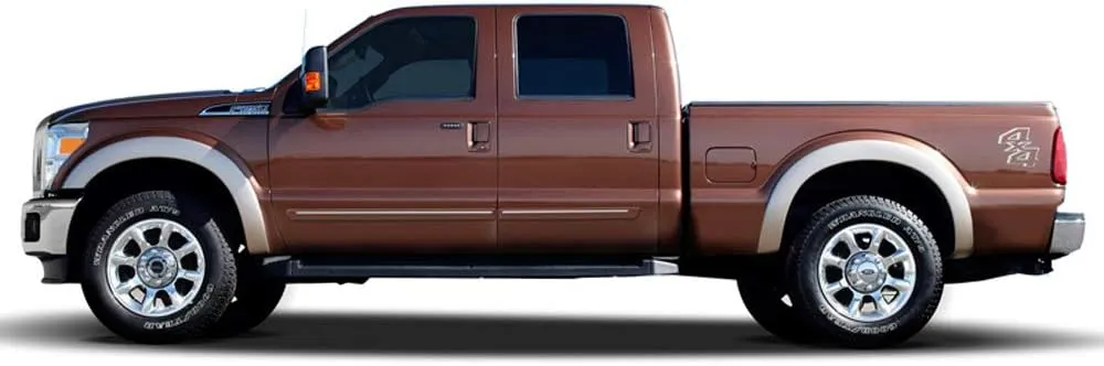 CF2-F250-CC Chromeline Body Side Molding Compatible with Ford F-250, Wedgewood Metallic (LD)