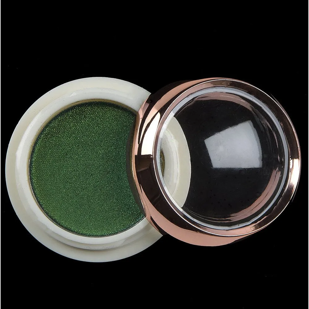 Chameleon Metallic Chrome Nail Pigment - Green - Each