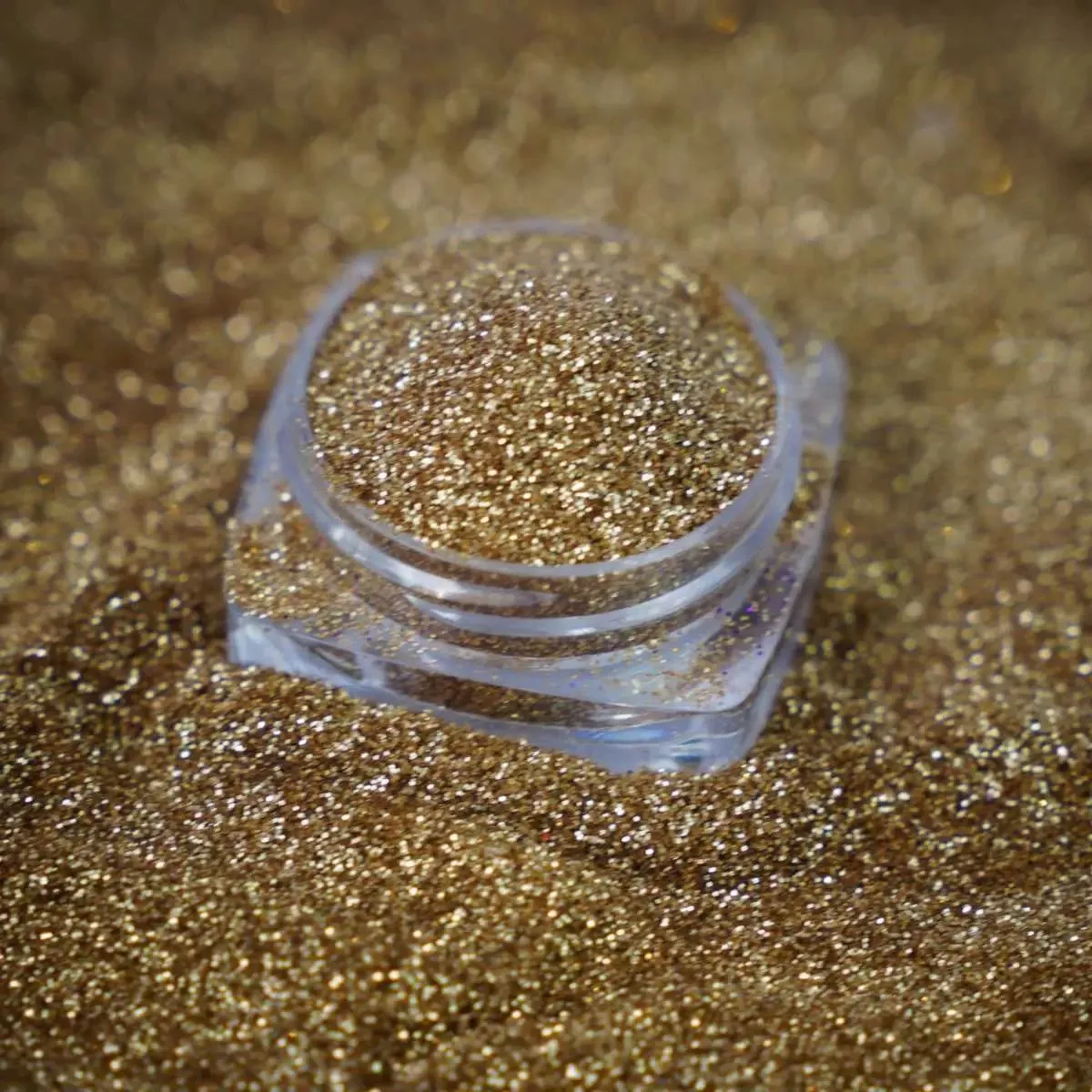 Chrome Crush Glitter | Brown