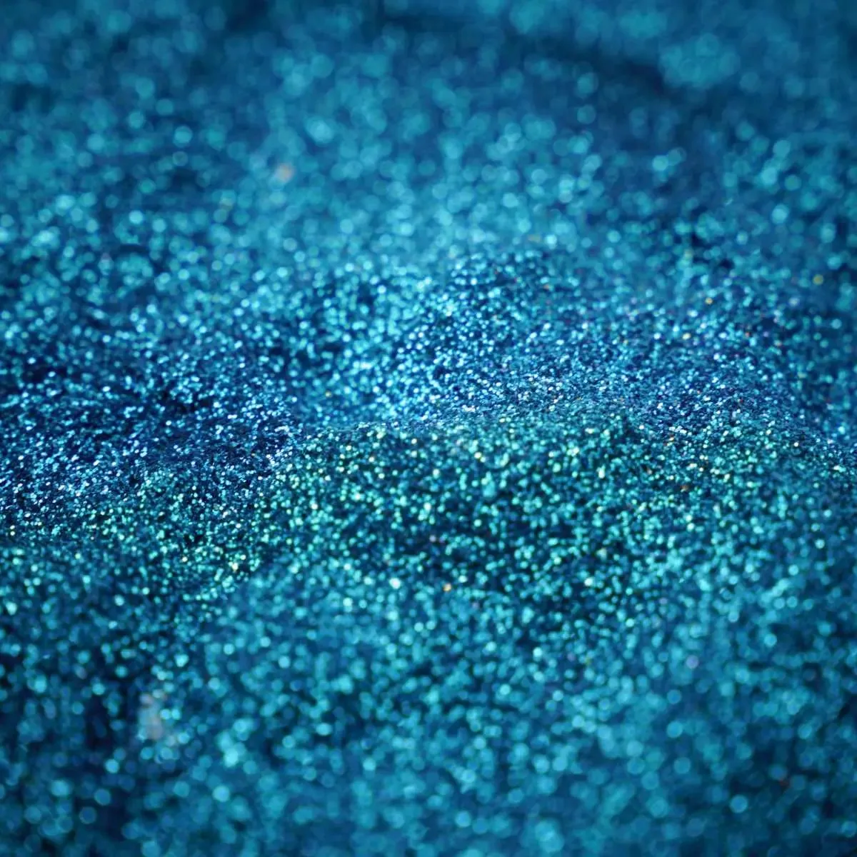 Chrome Crush Glitter | Cyan