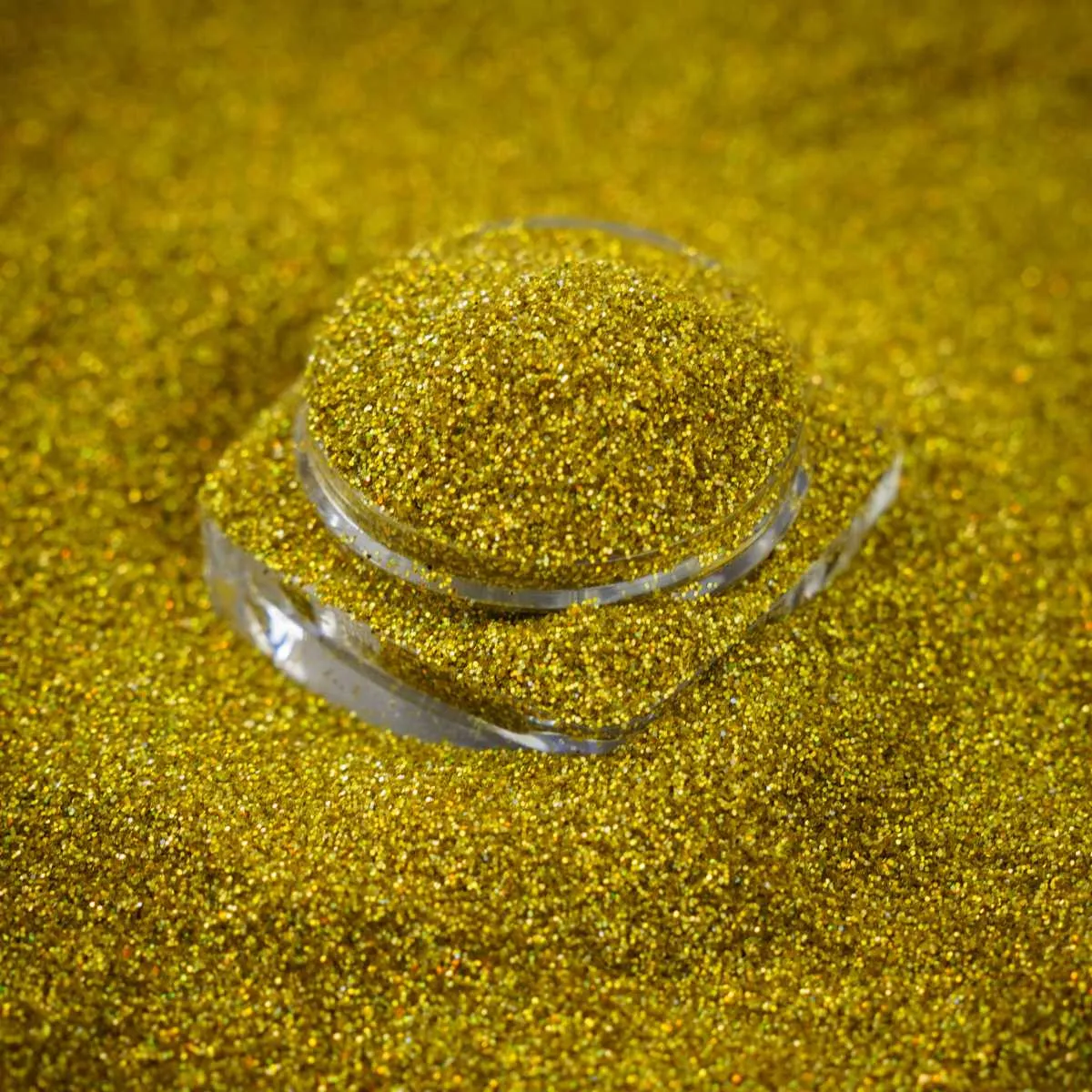 Chrome Crush Glitter | Gold