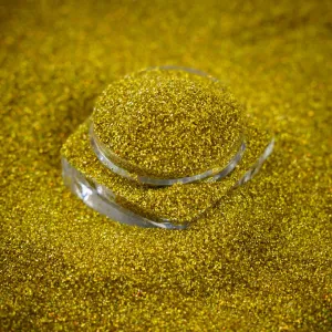 Chrome Crush Glitter | Gold