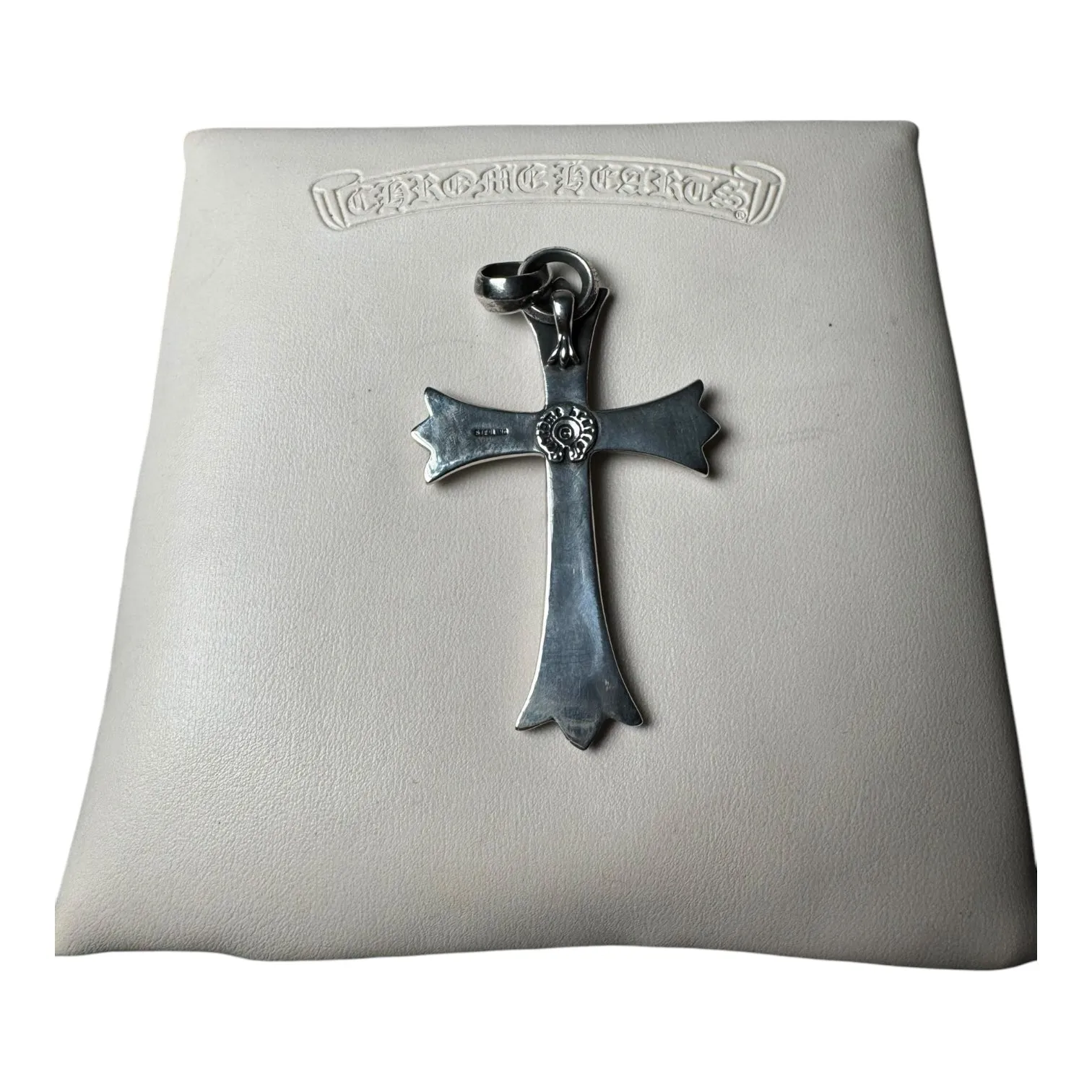 Chrome Hearts Big Cross Pendant With Bale
