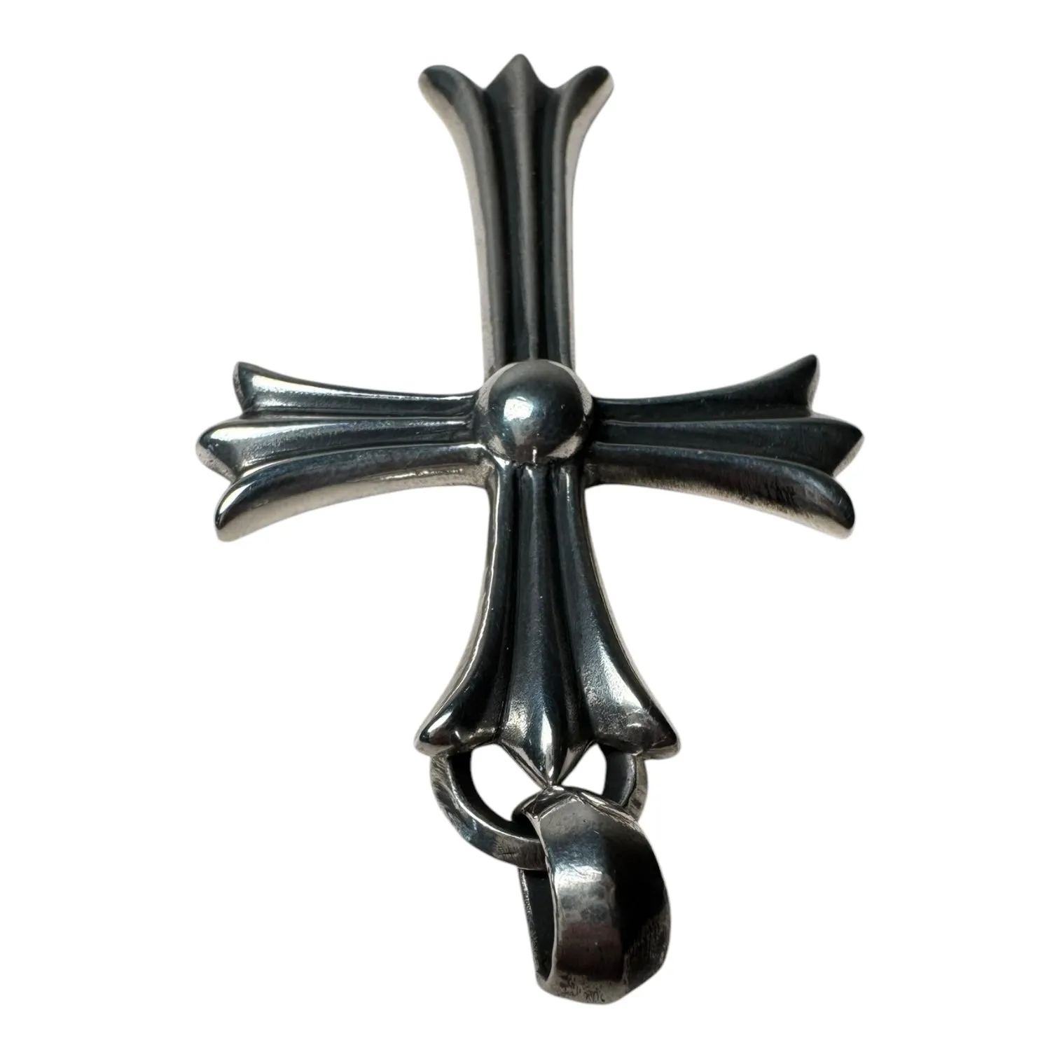 Chrome Hearts Big Cross Pendant With Bale