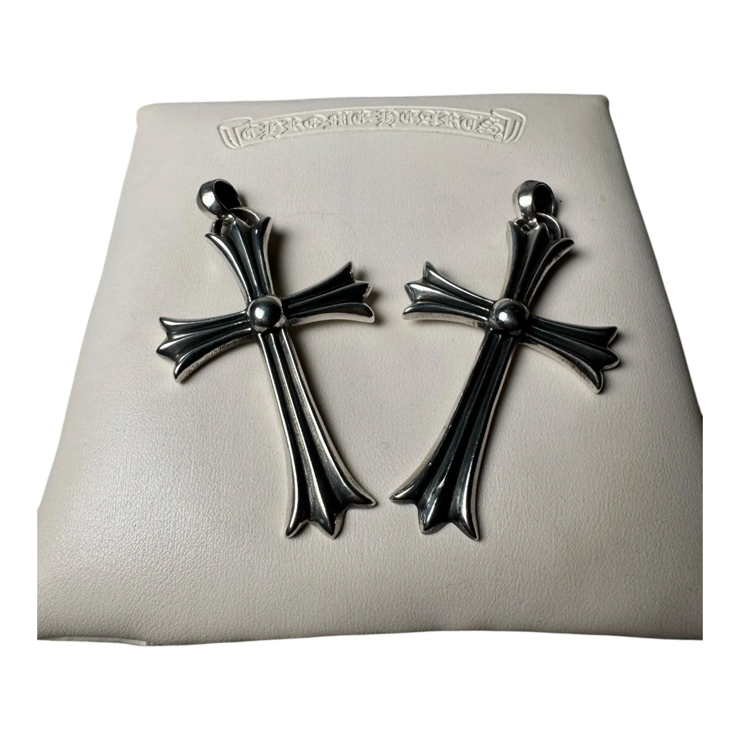 Chrome Hearts Big Cross Pendant With Bale