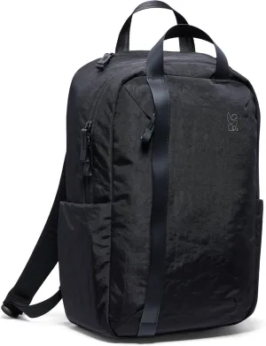 Chrome Industries Highline Backpack – Travel Bag for Men and Women with Plush Shoulder Straps, Recycled Materials, Laptop Sleeve – Black